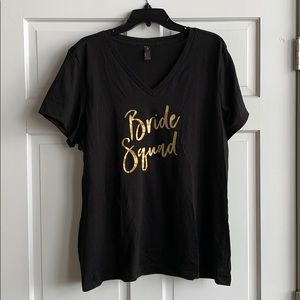 Bride Squad XXL t-shirt